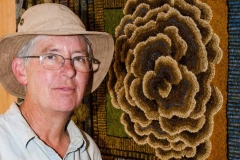 Anne Cox is a rug hooker, painter, and master gardener.